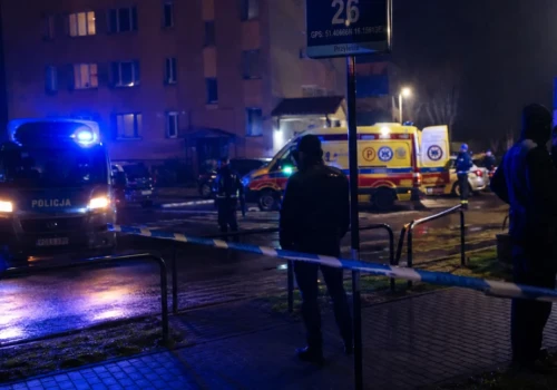 Nocna egzekucja w Lubinie? Dwóch mężczyzn nie żyje, trzeci walczy o życie
