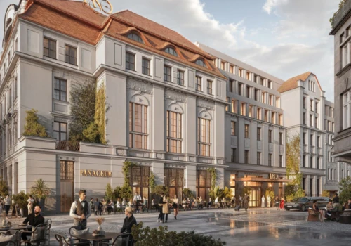 Nowe życie centrum Katowic. Powstaną hotele Marriott i biura w historycznym kwartale