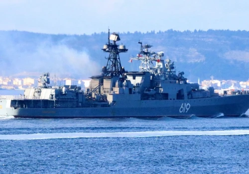 Rosyjski niszczyciel u wybrzeży Niemiec. NATO wysyła okręty na Bałtyk