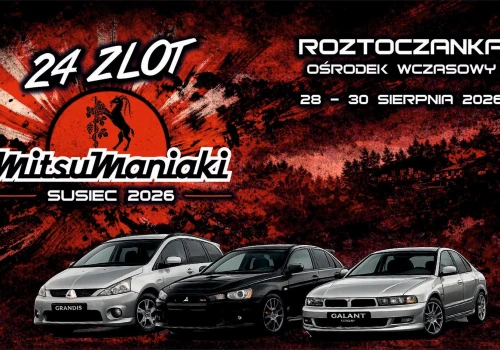 24. Zlot Mitsumaniaków – właścicieli i sympatyków marki Mitsubishi w Polsce