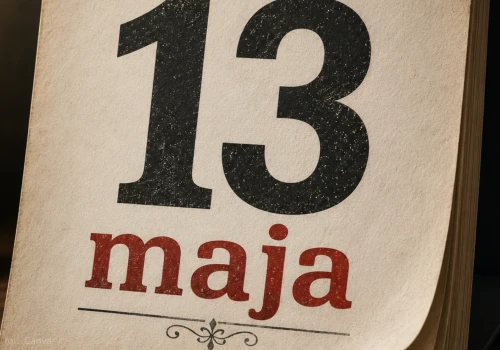 Dziś 13 maja. Tych rzeczy lepiej dziś nie robić