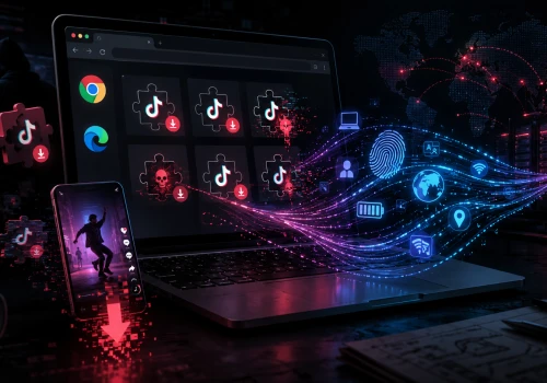 Czy wtyczki do pobierania TikToków powinny zbierać tyle danych? Kampania 12 złośliwych rozszerzeń Chrome i Edge