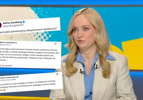 Minister zdrowia zadowolona z siebie i zmian systemu: 
