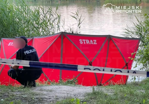 45-letni mężczyzna utonął w stawie. Czynności prowadzi policja pod nadzorem prokuratora