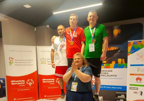 Marcin Dunal z ostrowieckiej „Szansy” z dwoma medalami wrócił z Ogólnopolskich Letnich Igrzysk Olimpiad Specjalnych