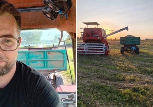 Do pszenicy dokłada tysiące. Rodzinę utrzymuje z etatu