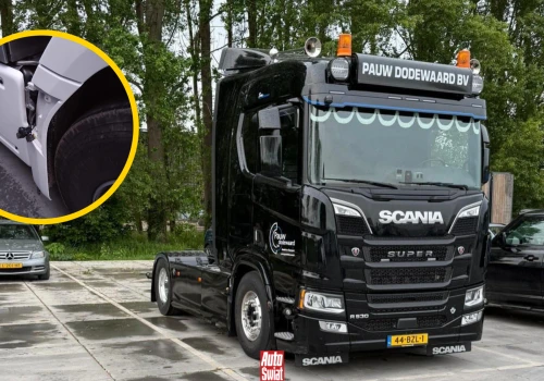 Ukradli radary martwego pola z holenderskich ciężarówek. Zbudowali 