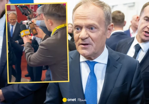 Dziennikarz zaskoczył Donalda Tuska kultowym pytaniem. Premier aż się uśmiechnął