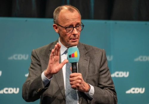 Merz spotkał się ze związkami zawodowymi. Takich gwizdów nie mógł się spodziewać