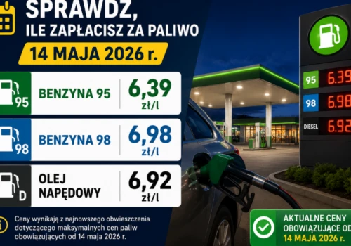 Sprawdź, ile zapłacisz za paliwo 14 maja 2026 r.!