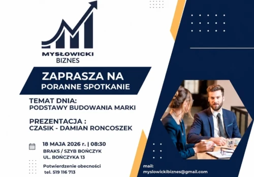Mysłowicki Biznes zaprasza na poranne spotkanie o budowaniu marki