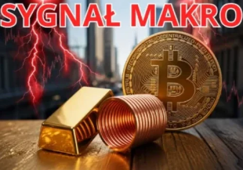 Miedź i złoto wysyłają zapomniany sygnał. Bitcoin zapowiada przełom jak w 2020 roku