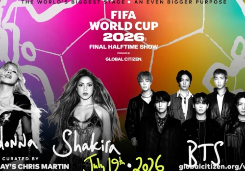 Shakira, Madonna i BTS ogłaszają finałowy pokaz w przerwie Mistrzostw Świata 19 lipca