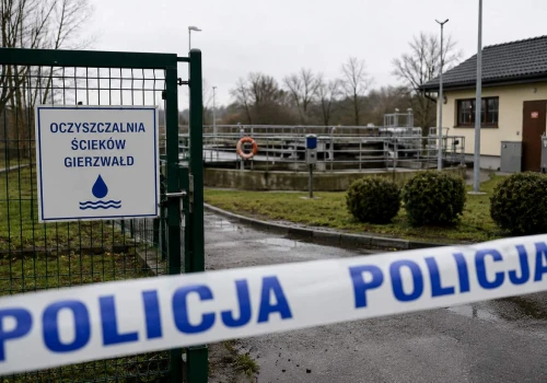 Makabryczne odkrycie w Gierzwałdzie. W oczyszczalni ścieków znaleziono martwy płód
