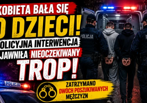 Kobieta bała się o dzieci. Policyjna interwencja ujawniła nieoczekiwany trop!
