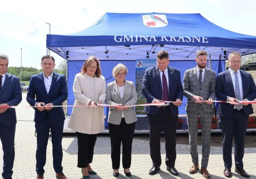 Nowoczesna oczyszczalnia ścieków oficjalnie otwarta w Krasnem