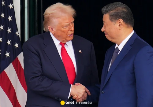 Donald Trump tłumaczy wypowiedź Xi Jinpinga. 