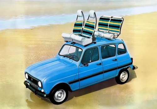 Renault 4 Safari – specjalna wersja z niezwykłymi fotelami. Miały trzy zaskakujące elementy