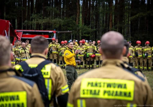 „Ilość zaangażowanych osób była ogromna, a skala pożaru niemożliwa do objęcia wzrokiem”