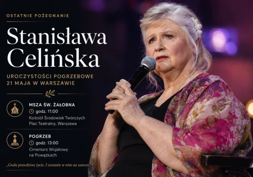 Ostatnie pożegnanie Stanisławy Celińskiej. Rodzina podała datę i miejsce pogrzebu