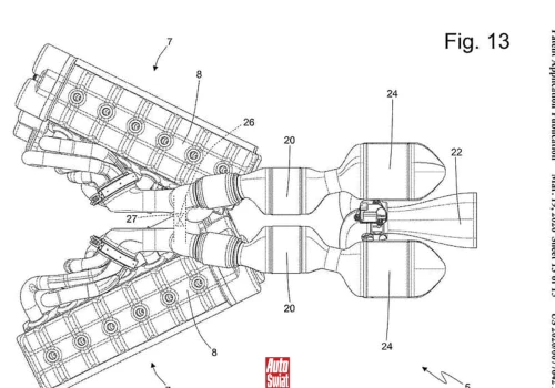Ferrari opatentowało nowe V12. To radykalna konstrukcja