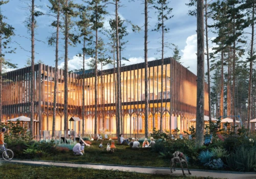 Biblioteka czy schron? Budują wyjątkowy obiekt z nutą świdermajera, ale z ukrytą funkcją