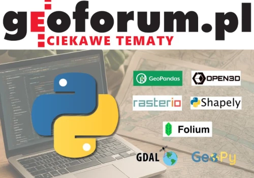Python w GIS. Przegląd bibliotek do pracy z danymi przestrzennymi