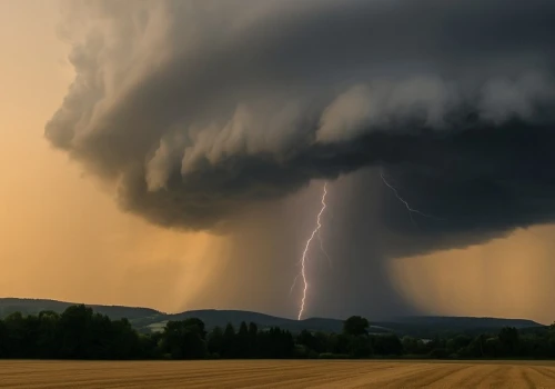 Burze nadciągają nad Nowy Sącz i Sądecczyznę. Możliwy grad i wiatr do 85 km/h