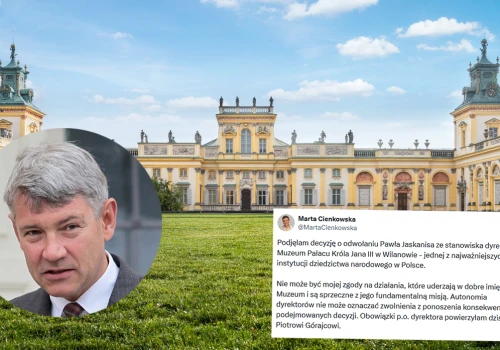 Dyrektor pałacu w Wilanowie wyleciał, ale firma planuje kolejne techno, tym razem w Łazienkach Królewskich