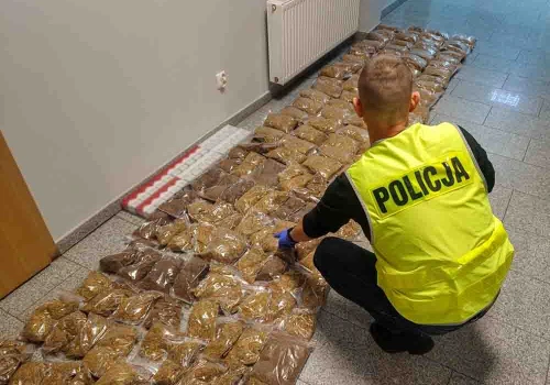 Wschowa. Miał lewy tytoń w domu, został zatrzymany
