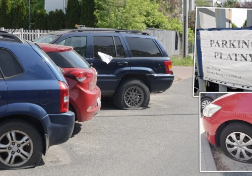 Prywatny parking na publicznej drodze? Nie płacisz - masz przebite opony