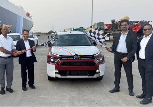 To 10-tysięczny Citroën wyeksportowany z Indii do RPA