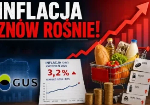 Inflacja w Polsce wraca do wzrostów! GUS potwierdził dane z kwiecień