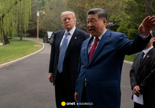 Donald Trump przebywał w Chinach u Xi Jinpinga. 