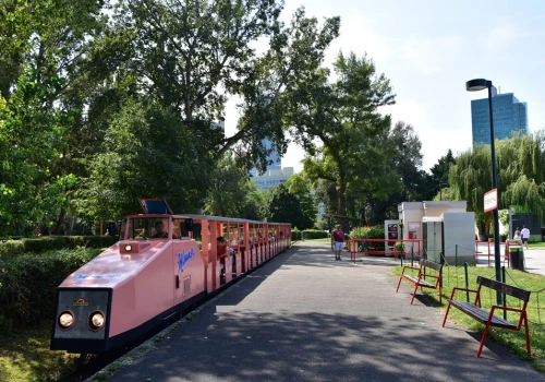 Austria. Wąskotorowe kolejki parkowe w Wiedniu