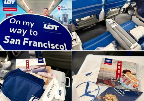 LOT do San Francisco. Tak było w premium economy