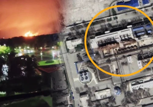 Zmasowany atak na Rosję. Ważny zakład chemiczny w ogniu