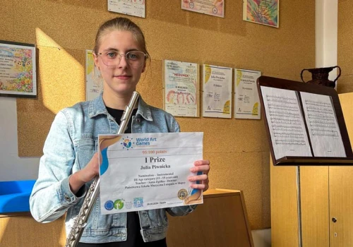 Pierwsza nagroda na międzynarodowym konkursie w Hiszpanii