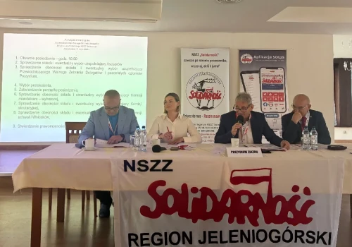 Solidarność podsumowała rok działalności. Delegaci udzielili absolutorium władzom Regionu Jeleniogórskiego
