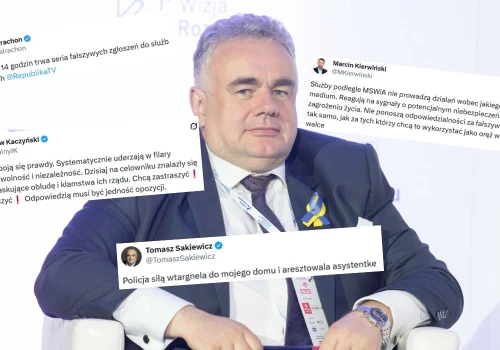 Sakiewicz alarmuje, że reżim prześladuje jego i TV Republikę, politycy śpieszą z pomocą