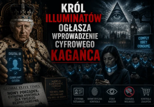 KRÓL ILLUMINATÓW OGŁASZA WPROWADZENIE CYFROWEGO KAGAŃCA