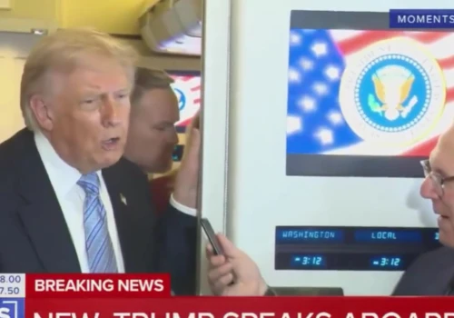 Trump wściekły po pytaniu dziennikarza. „Zdrada”