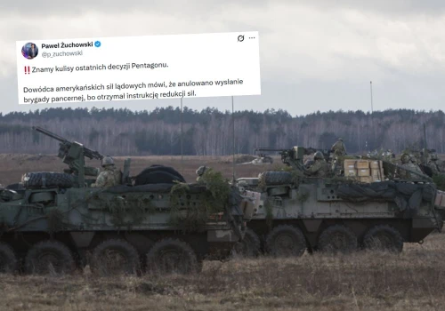 Brygada pancerna USA nie trafi do Polski, bo jak tłumaczy generał, ogólnie zwijają się z Europy