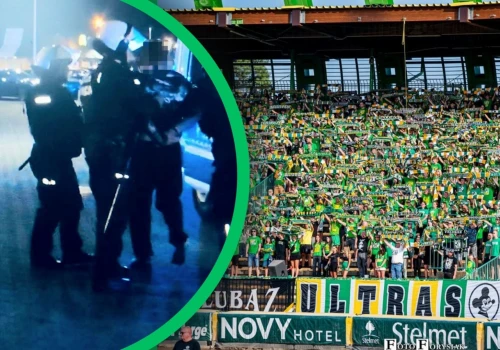 Żużel. Fani Falubazu prawie zostali napadnięci! W ruch poszły policyjne pałki i gaz!