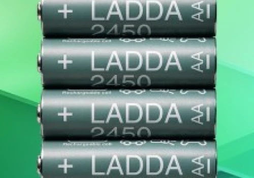 Akumulatorki IKEA LADDA 4x AA 2450 mAh za 24,49 zł, 1900 mAh za 20,90 zł na Allegro