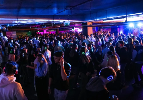 Silent Party wróciło do Galerii Warmińskiej. Dziś druga noc imprezy