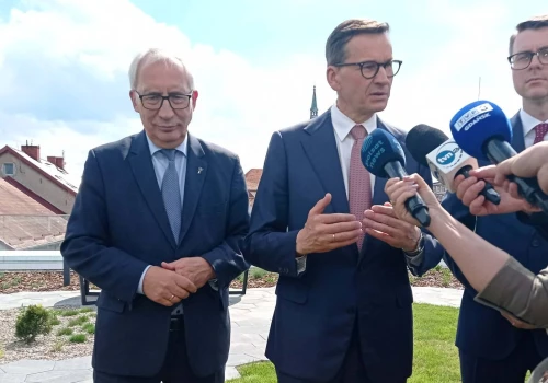Mateusz Morawiecki w Starogardzie Gdańskim: „Polska potrzebuje jednej prędkości”