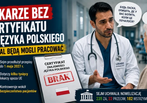 Nie znają polskiego, ale mogą leczyć