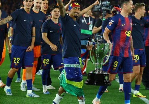 Tak Raphinha pożegnał Lewandowskiego