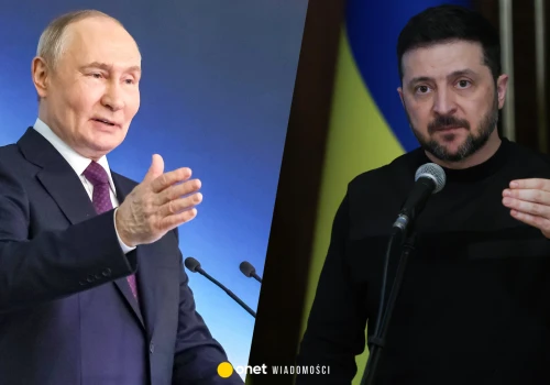 Wołodymyr Zełenski o ruchu Putina. 